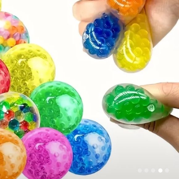 3 Colorful Stress Balls for Kids or Adults - Picture 6 of 12